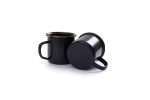 Charcoal Enamel Mug