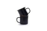 Charcoal Enamel Mug