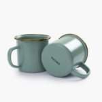 Mint Enamel Mug