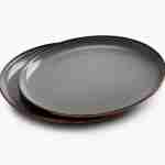 Small Grey Enamel Plates