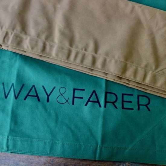 Canvas Tarps, Green and Mustard