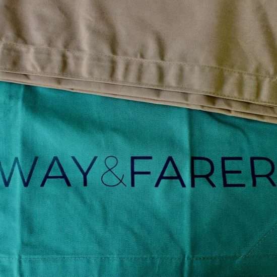 Close up of Canvas Tarps