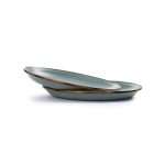 Mint Coloured Enamel Dinner Plates