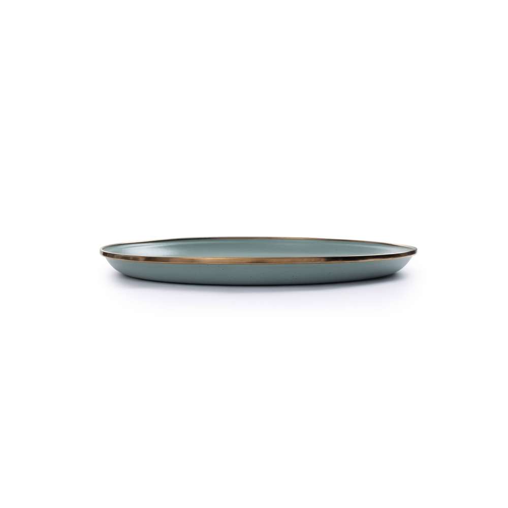 Mint Coloured Enamel Dinner Plates Mint Coloured Enamel Dinner Plate